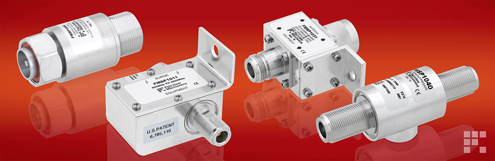 Coaxial RF Surge and Lightning Protectors
