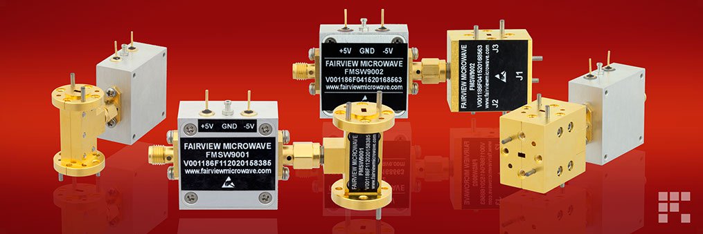 E and W Band Waveguide PIN Diode Switches