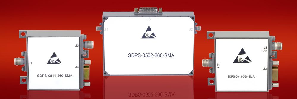 Image of Fairview’s 8-bit programmable RF phase shifters