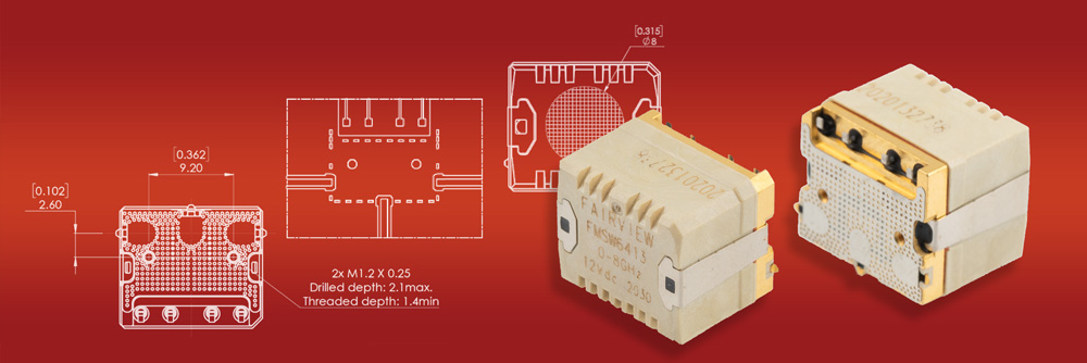 Image of SMT electromechanical relay SPDT switches