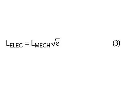 Equation 3 image of electrical length equation