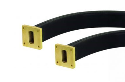 Figure 3 image of a Fairview microwave SMW112TF005-12 WR-112 twistable, flexible waveguide