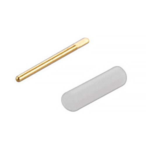 Tab pin & dielectric for 0.46mm (.018inch) field replaceable connector FM1016-16