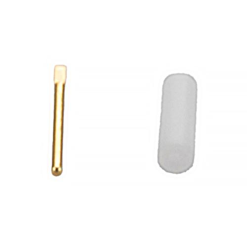 Tab pin & dielectric for 0.46mm (.018inch) field replaceable connector FM1016-16