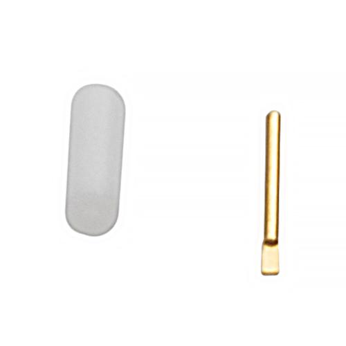 Tab pin & dielectric for 0.46mm (.018inch) field replaceable connector FM1016-16