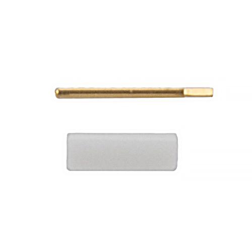 Tab pin & dielectric for 0.46mm (.018inch) field replaceable connector FM1016-16