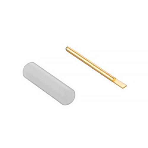 Tab pin & dielectric for 0.46mm (.018inch) field replaceable connector FM1016-16