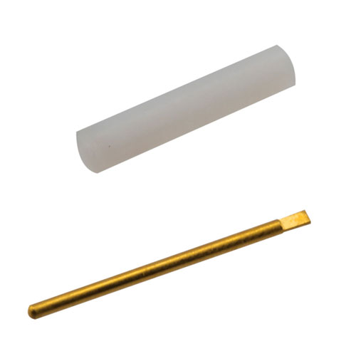 Tab pin & dielectric for 0.3mm (.012inch) field replaceable connector FM1016-6