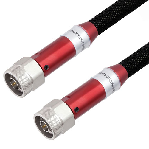 Vector Network Analyzer (VNA) Ruggedized 18 GHz Test Cable N Male to N Male in 60 Inch FM18VNA003-60