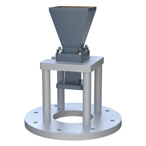 WR-62 Waveguide Antenna With 15 dBi Gain and 12.4 GHz to 18 GHz, Integrated Cage-Style Mount FM1WAN062-15