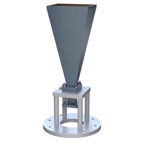 WR-62 Waveguide Antenna With 20 dBi Gain and 12.4 GHz to 18 GHz, Integrated Cage-Style Mount FM1WAN062-20