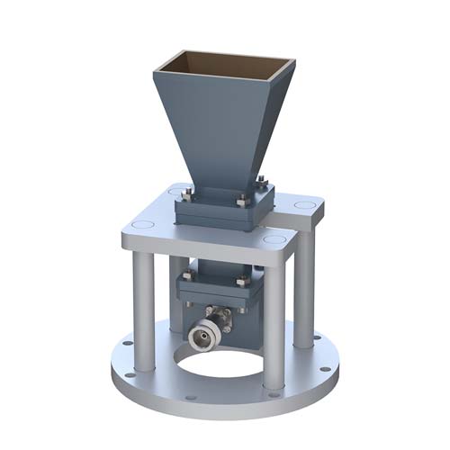 WR-75 Standard Gain Horn with 15 dBi gain, N Female Connector, Integrated Cage-Style Mount FM1WAN075-15NF