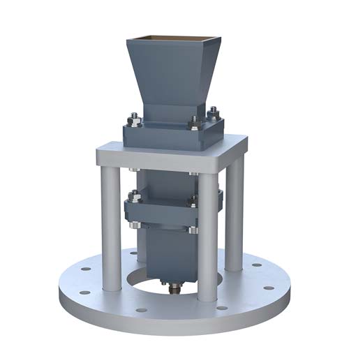 WR-90 Standard Gain Horn with 10 dBi gain, End Launch SMA Female connector, Integrated Cage-Style Mount FM1WAN090-10ELSF