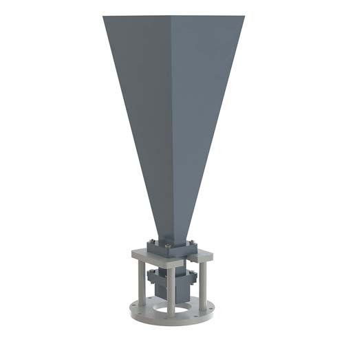 WR-112 Standard Gain Horn with 20 dBi gain, End Launch SMA Female Connector, Integrated Cage-Style Mount FM1WAN112-20ELSF