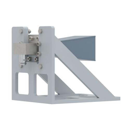 WR-187 Standard Gain Horn with 10 dBi gain, N Female Connector, with Pre-Installed L Mount FM2WAN187-10NF