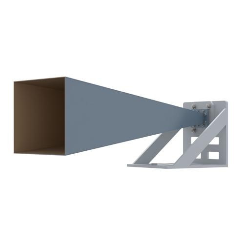 WR-284 Standard Gain Horn with 20 dBi gain, N Female Connector, with Pre-Installed L Mount FM2WAN284-20NF