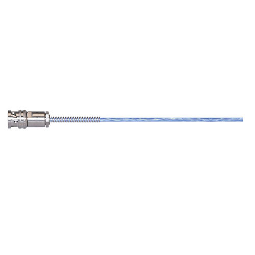 Bend Relief TRB Plug to Blunt Cut Genderless 1553 Cable 24 Inch Length Using 78 Ohm M17/176-00002 Coax FM3CA2342-24