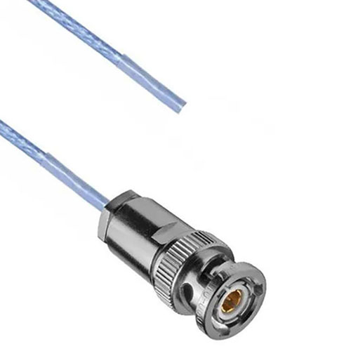 1553 TRB 3-Slot Plug to Blunt Cut Genderless Cable 78 Ohm M17/176-00002 Coax in 60 Inch FM3CA2430-60