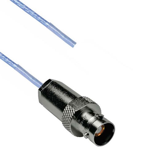 TRB Jack to Blunt Cut Genderless 1553 Cable 12 Inch Length Using 78 Ohm M17/176-00002 Coax FM3MP2060-12