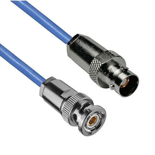 1553 TRB 3-Slot Plug to TRB 3-Lug Jack Cable 78 Ohm FMBC-30-02001 Coax FM3MP2177