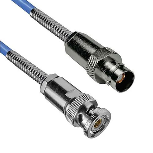 1553 TRB 3-Lug Plug to TRB 3-Slot Jack Cable 78 Ohm FMBC-30-02001 Coax in 48 Inch with Bend Relief FM3MP2396-48