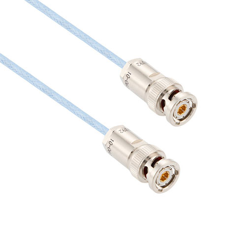 1553 TRB 3-Slot Plug to TRB 3-Slot Plug Cable 78 Ohm M17/176-00002 Coax in 60 Inch with LF Solder FM3MSA00436-60