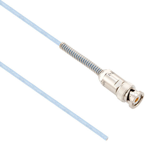 Lead Free 1553 TRB 2-Slot Plug to Blunt Cut Genderless Cable 78 Ohm M17/176-00002 Coax in 36 Inch with Bend Relief FM3MSA00465-36