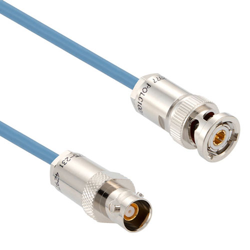1553 TRB 3-Slot Plug to TRB 3-Lug Jack Cable 78 Ohm FMBC-30-02003 Coax in 12 Inch with LF Solder FM3MSA00472-12