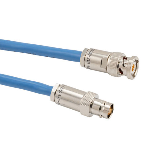 1553 TRB 3-Slot Plug to TRB 3-Lug Jack Cable 78 Ohm FMBC-30-02001 Coax in 36 Inch with LF Solder FM3MSA00542-36
