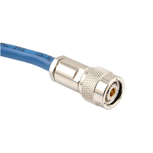 Lead Free 1553 TRT Threaded Plug to Blunt Cut Genderless Cable 78 Ohm FMBC-30-02001 Coax in 24 Inch FM3MSA00567-24