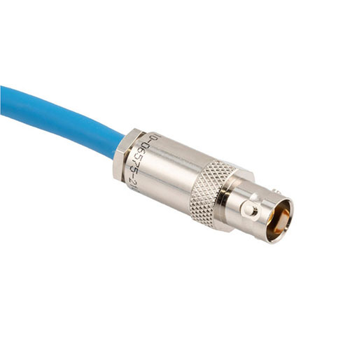 LSZH 1553 TRB 3-Lug Jack to Blunt Cut Genderless Cable 78 Ohm TWCH-78-2 Coax FM3MSA00586