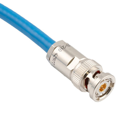 TRB 3-Slot Plug to Blunt Cut 1553 Cable 12"  Using 124 Ohm TWC-124-2 Twinax FM3MSA00651-12