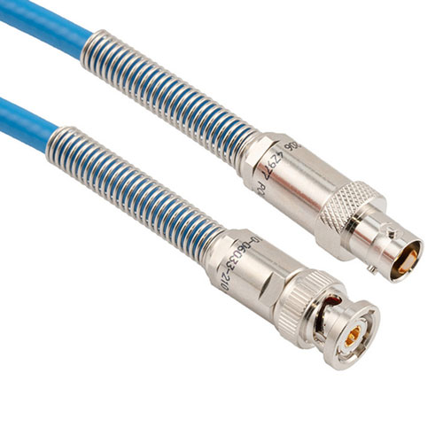 Bend Relief TRB 3-Slot Plug to Bend Relief TRB 3-Lug Jack 1553 Cable 24"  Using 124 Ohm TWC-124-2 Twinax FM3MSA00657-24