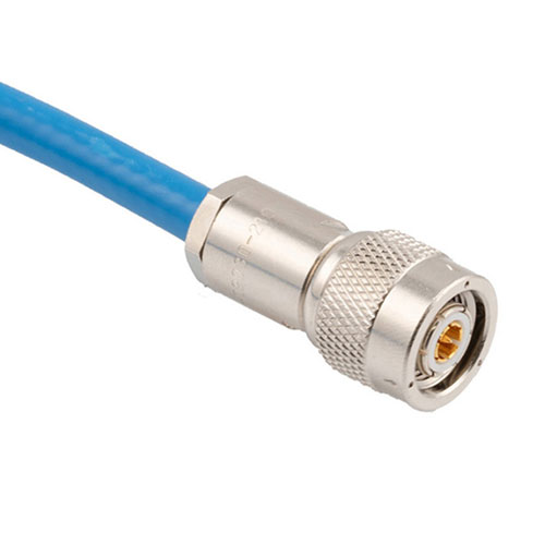 TRT Threaded Plug to Blunt Cut 1553 Cable 12"  Using 124 Ohm TWC-124-2 Twinax FM3MSA00677-12