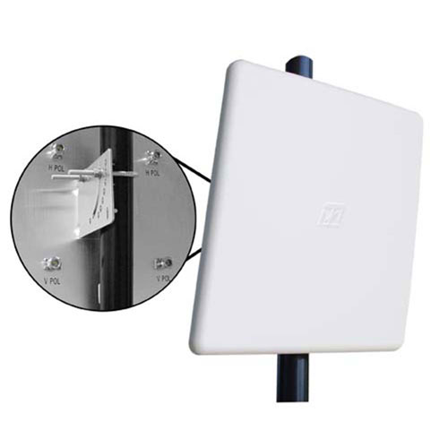 2.4/4.9-5.8 GHz Four Element, Dual Polarized MIMO Flat Panel Antenna FM51FP1004