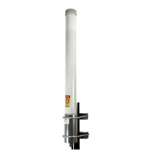 9-9 dBi Omni Antenna 2.4-2.5 GHz, 5.725-5.85 GHz, N Type Female Fiberglass Radome, 1.6:1 Max VSWR FM51OM1005