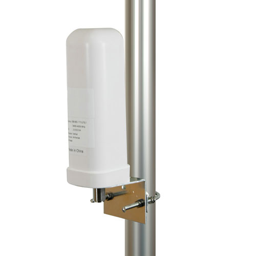 698-960 MHz / 1710-2700 MHz / 3400-4200 MHz Low PIM Rated Indoor/Outdoor V-pol Omni Antenna, 3-4 dBi, Type N Female Connector FM51OM1031