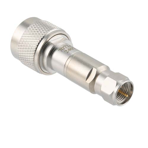 Matching Pad 50 Ohm N Male to 75 Ohm F Male Operating from DC to 3 GHz FM7072A