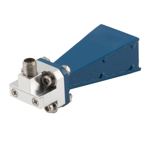 WR-28 Standard Gain Horn Antenna Operating From 26.5 GHz to 40 GHz, 15 dBi Nominal Gain, 2.92mm Female Input Connector, ProLine FM9850B/2F-15