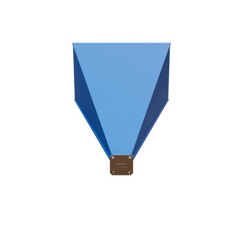 WR-42 Waveguide Standard Gain Horn Antenna Operating From 18 GHz to 26.5 GHz With a Nominal 25 dBi Gain With UG-597/U Square Cover Flange FM9852B-25