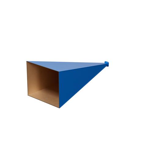 WR-42 Waveguide Standard Gain Horn Antenna Operating From 18 GHz to 26.5 GHz With a Nominal 30 dBi Gain With UG-597/U Square Cover Flange FM9852B-30