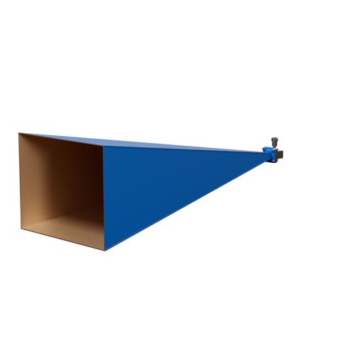 WR-62 Waveguide Standard Gain Horn Antenna Operating from 12.4 GHz to 18 GHz with a Nominal 30 dB Gain N Female Input FM9854B/NF-30