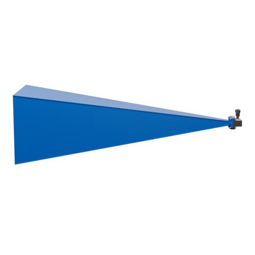 WR-62 Waveguide Standard Gain Horn Antenna Operating from 12.4 GHz to 18 GHz with a Nominal 30 dB Gain N Female Input FM9854B/NF-30
