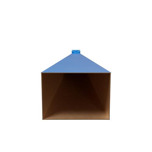 WR-90 Waveguide Standard Gain Horn Antenna Operating from 8.2 GHz to 12.4 GHz with a Nominal 25 dBi Gain with UG-135/U Square Cover Flange FM9856B-25