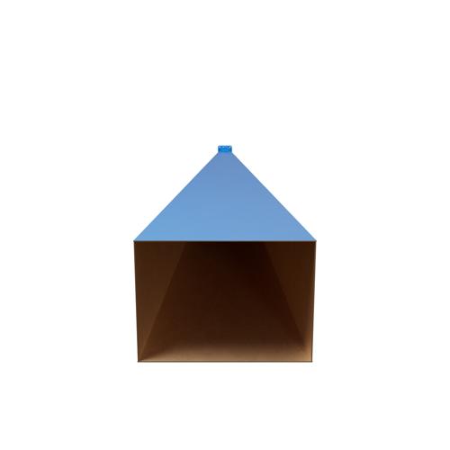 WR-90 Waveguide Standard Gain Horn Antenna Operating from 8.4 GHz to 12.4 GHz with a Nominal 30 dBi Gain with UG-135/U Square Cover Flange FM9856B-30