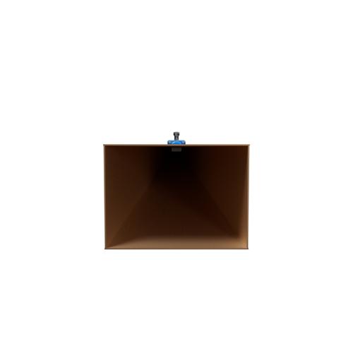 WR-90 Waveguide Standard Gain Horn Antenna Operating from 8.2 GHz to 12.4 GHz with a Nominal 25 dB Gain N Female Input FM9856B/NF-25