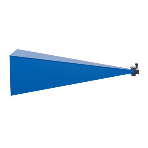 WR-90 Waveguide Standard Gain Horn Antenna Operating from 8.2 GHz to 12.4 GHz with a Nominal 25 dB Gain N Female Input FM9856B/NF-25