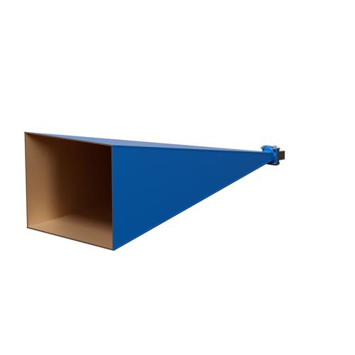 WR-90 Waveguide Standard Gain Horn Antenna Operating from 8.2 GHz to 12.4 GHz with a Nominal 25 dB Gain SMA Female Input FM9856B/SF-25