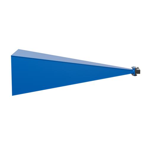 WR-90 Waveguide Standard Gain Horn Antenna Operating from 8.2 GHz to 12.4 GHz with a Nominal 25 dB Gain SMA Female Input FM9856B/SF-25