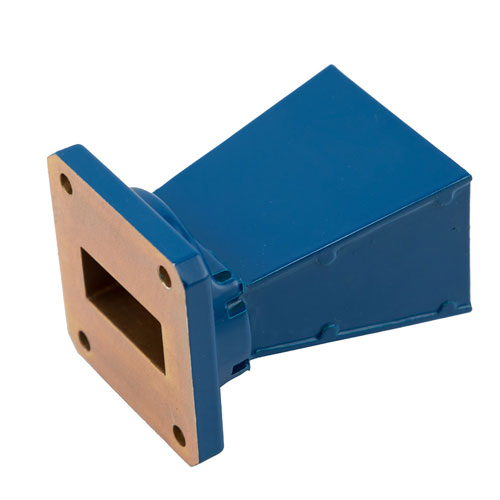 WR-112 Waveguide Standard Gain Horn Antenna With Square Flange, 10 dBi Gain and 7.05 GHz to 10 GHz FM9858B-10